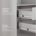 Ver imagem 6 de Guarda-Roupa Planejado de Canto 2 Peças 4 Portas com 2 Portas de Correr Jade CabeCasa MadeiraOriginals Cinza/Urbano