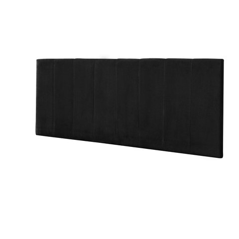Painel Vitoria 193 cm Suede Preto