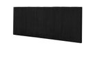 Ver imagem 1 de Painel Vitoria 193 cm Suede Preto