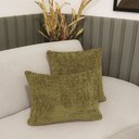 Ver imagem 2 de Kit Almofadas Decorativas 30x45cm e 40x40cm Linhão Mostarda - Nexta Casa