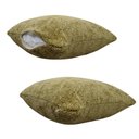 Ver imagem 6 de Kit Almofadas Decorativas 30x45cm e 40x40cm Linhão Mostarda - Nexta Casa