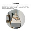 Ver imagem 7 de Aparador para Sala de Estar 2 Portas Malibu Artely Cinamomo/Off White