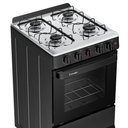 Ver imagem 6 de Fogão Esmaltec Ideal Pop 4 Bocas Preto com Forno Limpa Fácil