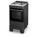 Ver imagem 1 de Fogão Esmaltec Ideal Pop 4 Bocas Preto com Forno Limpa Fácil
