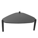 Ver imagem 1 de Mesa de Centro Organica Pes Madeira Nero Preto 28011 Artesano Nero Preto