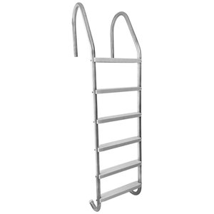 Escada Inox Para Piscina 6 Degraus Abs
