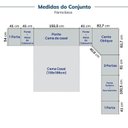 Ver imagem 5 de Guarda-roupa Modulado de Canto Obliquo 11 Peças com 12 Portas Orion CabeCasa MadeiraOriginals