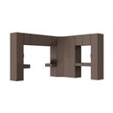 Ver imagem 3 de Guarda-Roupa Planejado de Canto Obliquo 11 Peças com 12 Portas Orion CabeCasa MadeiraOriginals Marrom/Mocha