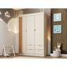Quarto Infantil Ayla Off White com Amadeirado _ Phoenix Baby - 2