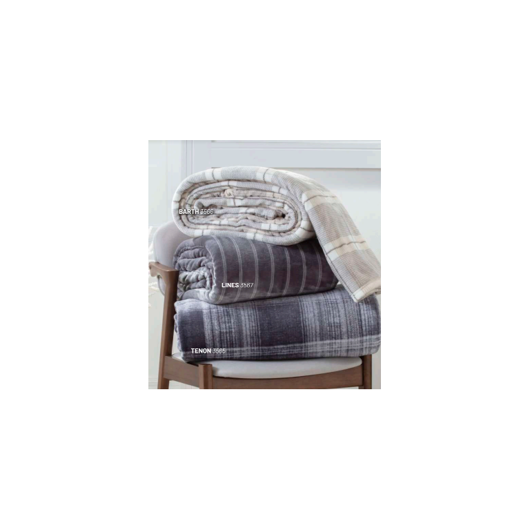 Cobertor Manta Queen Vintage Lines Kacyumara 008037.3567.U Cobertor Manta Queen Vintage Lines Kacyumara 008037.3567.U