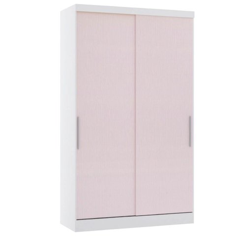 Guarda Roupa Modulado 134,50cm 2 Portas de Correr Alpes Luciane Móveis