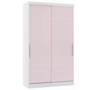 Ver imagem 1 de Guarda Roupa Modulado 134,50cm 2 Portas de Correr Alpes Luciane Móveis