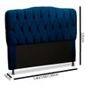 Cabeceira Eduarda 1,95 King Size - Eduarda Azul - 3
