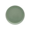 Prato Sobremesa em Cerâmica Flat Matcha 20cm Oxford - 1