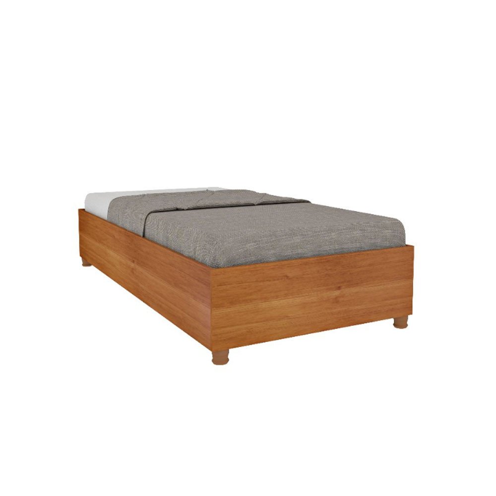 Cama Box Mônaco Solteiro Madeira Reflorestada Tcil Móveis - 2