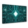 Quadro Decorativo Circuito Microchip - 1