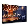 Quadro Decorativo Carrossel Magico Surrealista - 1