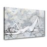 Quadro Decorativo Mulher Arquitetura Classica - 1