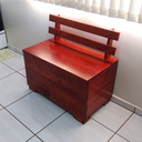 Ver imagem 4 de Caixa Lenha Autentic Baú Multiuso em Madeira Envernizada Legno