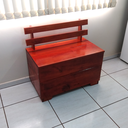 Ver imagem 5 de Caixa Lenha Autentic Baú Multiuso em Madeira Envernizada Legno