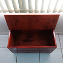 Ver imagem 7 de Caixa Lenha Autentic Baú Multiuso em Madeira Envernizada Legno