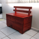 Ver imagem 6 de Caixa Lenha Autentic Baú Multiuso em Madeira Envernizada Legno