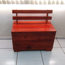 Ver imagem 3 de Caixa Lenha Autentic Baú Multiuso em Madeira Envernizada Legno