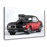 Quadro Decorativo Carro Pontiac Estilo Desenho - 1