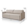 Sofá Cama 5 Lugares Retrátil 272cm Unique - 4