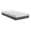 Ver imagem 2 de Base Cama Box Solteiro Branco 88x188 e Colchão na Caixa Solteiro Enjoy 100 Espuma Intermediário Indu