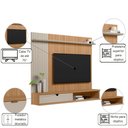 Ver imagem 4 de Home para TV Sintra 75" 179cm MDP-MDF Jequitibá Off White Casah