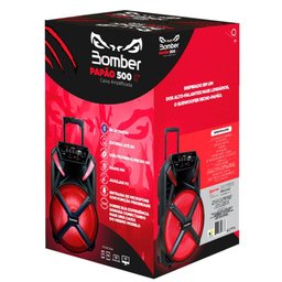 Caixa de Som Amplificadora Bomber Papão 510, com Bluetooth - 8
