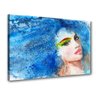 Quadro Decorativo Mulher ao Tempo Decoração Salão Estetica - 1