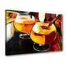 Quadro Decorativo Taças Vinho Decoração Moderna Restaurante - 1