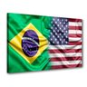 Quadro De Sala EUA Brasil - 1