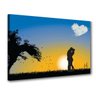 Quadro Decorativo Casal Apaixonado Final de Tarde - 1