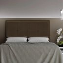 Ver imagem 5 de Cabeceira Ametista Cama Box King 195cm Suede Marrom