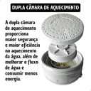 Ver imagem 7 de Chuveiro Preto 4 Temperaturas Ducha 220v 6800w com Braço