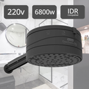 Ver imagem 4 de Chuveiro Preto 4 Temperaturas Ducha 220v 6800w com Braço