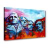 Quadro Decorativo Monte Rushmore Abstrato - 1