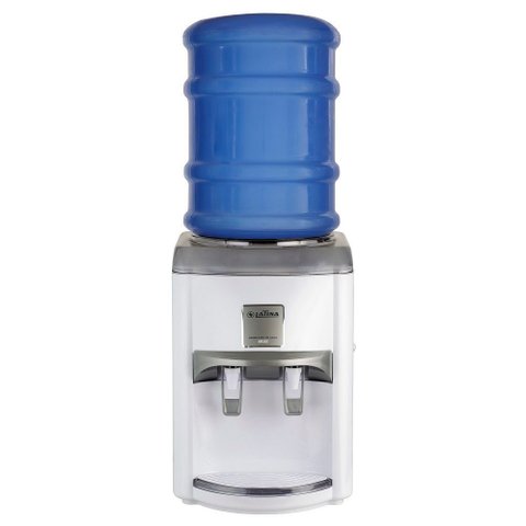 Bebedouro Compressor de Água Gelada Latina BR355 Branco e Fumê 220V