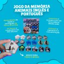 Ver imagem 2 de Jogo Associando Os Animais em Português e Inglês 10 Pares