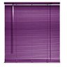 Persiana Horizontal PVC Lilás 120 (L) x 140 (A) Cortina Completa C/ Kit de instalação 1,20 x 1,40 - 2