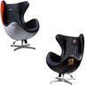 Conjunto Poltronas Decorativas Egg Chair Mp4 Sn 88-lotus 12 G53 - Gran Belo - 1