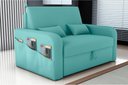 Ver imagem 1 de Sofá Cama 2 Lugares com Bau 1,40 Mts Day Matrix Verde