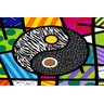 Quadro Decorativo Romero Britto Yin Yang - 3