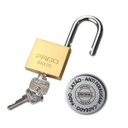 Ver imagem 3 de Cadeado Pado Dourado com 2 Chaves Lt-60mm