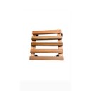 Ver imagem 4 de Deck de Madeira 30cm com Rodas Suporte para Plantas