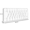 Ver imagem 3 de Painel Cabeceira Dubai para cama box-1 Metro-Veludo Rosa