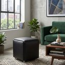 Ver imagem 1 de Puff 5 em 1 Puff Multifuncional Banco Resistente Versátil:preto